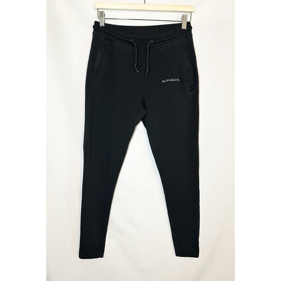 Alphalete Black Joggers Sweatpants Athletic Pockets Drawstring Women's SMALL - Picture 1 of 10